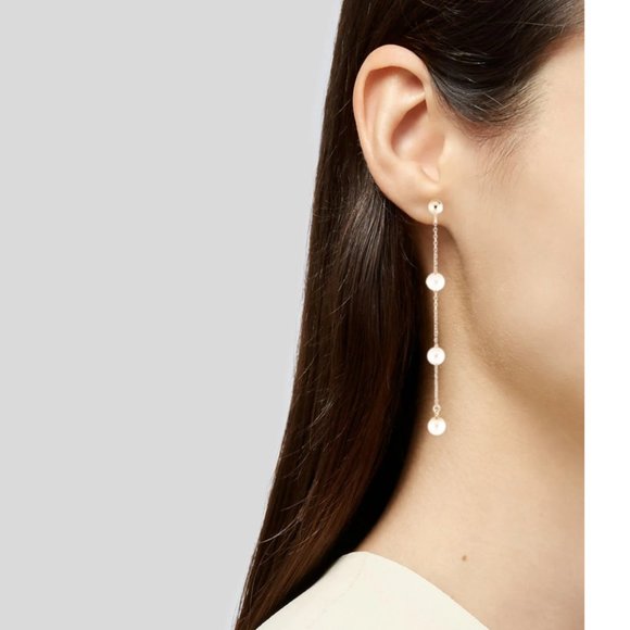 EARRINGS 14K Pear Drop Earrings - Picture 2 of 5